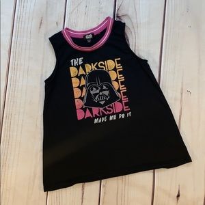 Darth Vader black tank top
